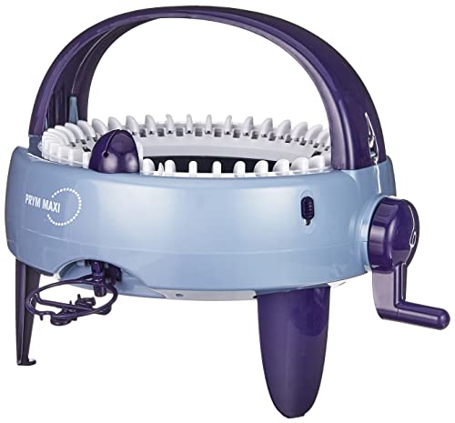 Prym Maxi Knitting Mills and Looms, pflaumenblau/taubengrau, 1 Stück, Purple