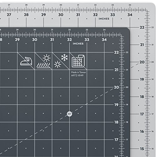 ARTEZA Self Healing Rotary Cutting Mat, 24'x36' with Grid & Non Slip Surface for Fabric, Paper, Vinyl, Plastic, Eco Friendly, Durable & Flexible, Great for Crafts, Quilting, Sewing, Scrapbooking