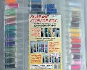 Sulky Poly Deco and Poly Lite Polyester Thread