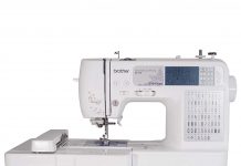 Brother SE400 Combination Computerized Sewing and 4x4 Embroidery Machine