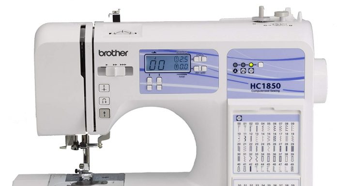Brother Computerized Sewing and Quilting Machine, HC1850