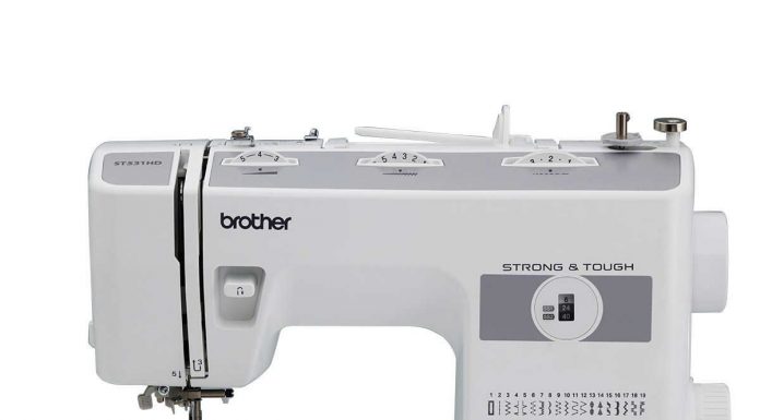 Brother ST531HD Sewing Machine Review – Is It Really Tough? Brother ST531HD sewing machine side view