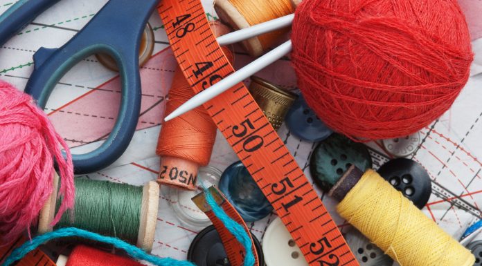 various knitting accessories