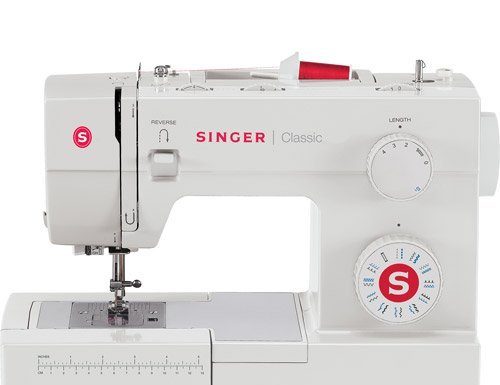singer 44s sewing machine side view