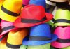 colorful hats on a pile
